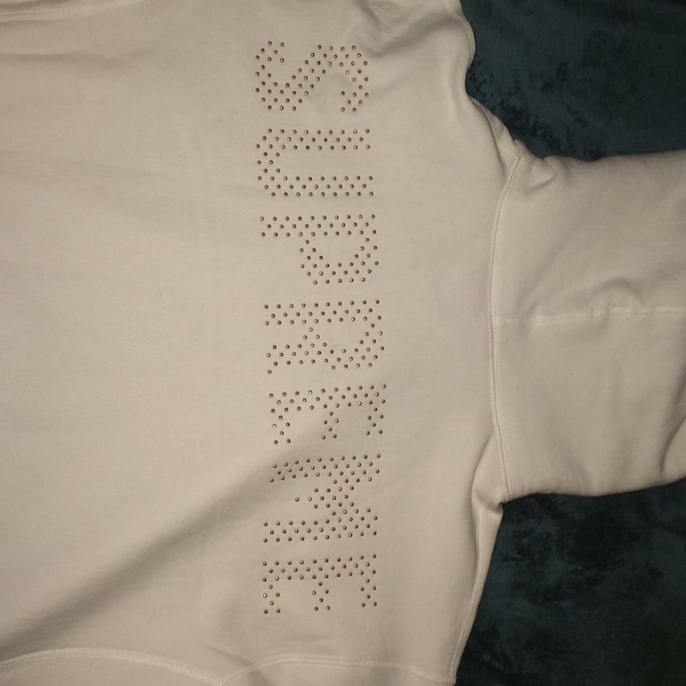 supreme all white hoodie 100% real !